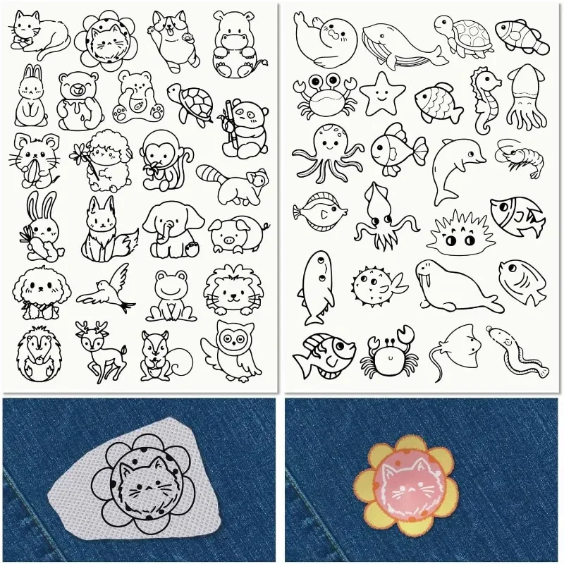 Embroidery Meaning - 50 buah pola bordir larut air