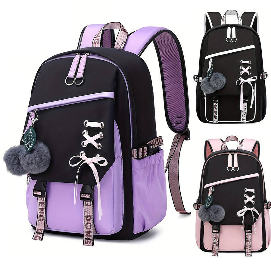 Embroidery Bag - Tas Ransel Olahraga Kapasitas Besar Baru