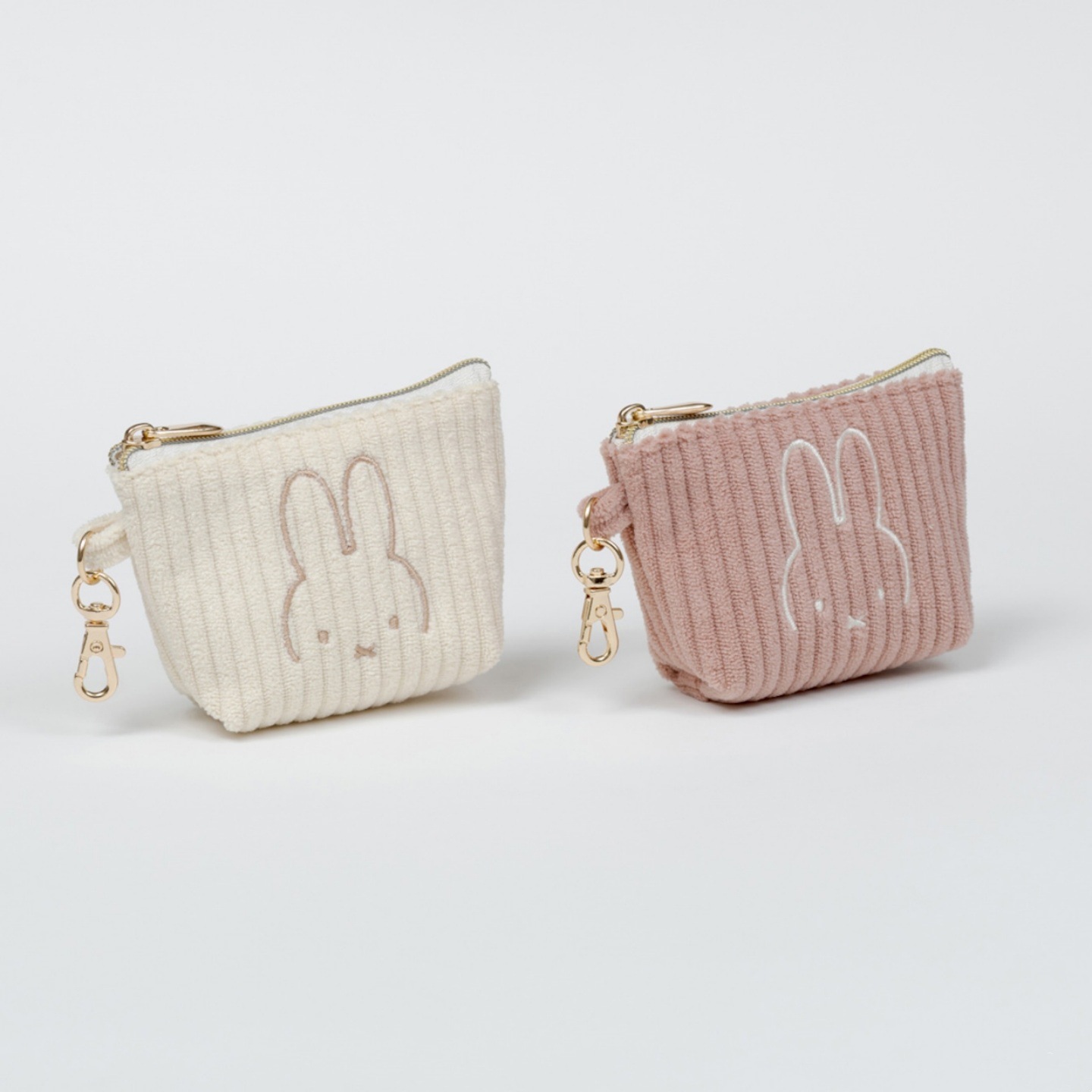 Embroidery Bag - Dompet Koin Bordir Korduroi Kelinci Miffy