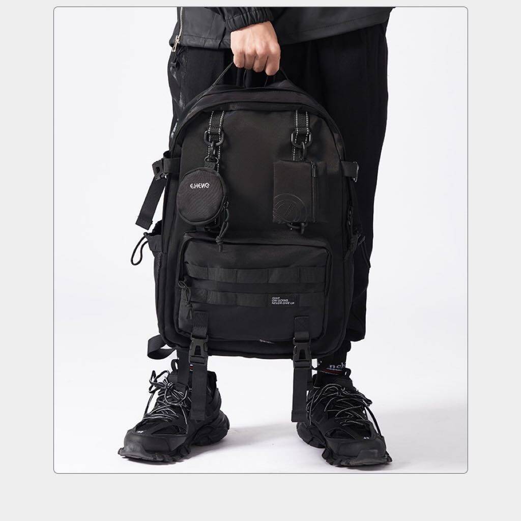 Embroidery Bag - Ransel Olahraga Fungsional Pria untuk Perjalanan