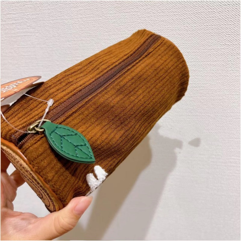 Tas Pensil Korduroi Bulat Bord - Embroidery Online ulasan dan harga