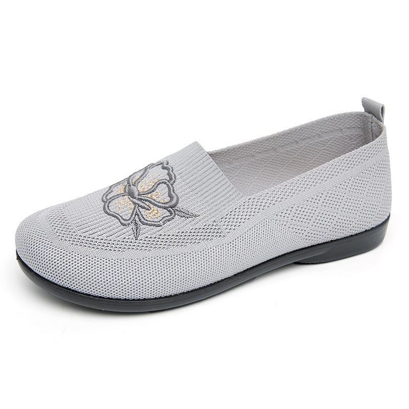 Sepatu Loafer Rajut Wanita, Mo - Embroidery Garments ulasan dan harga