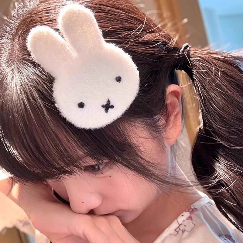 Stiker Rambut Kelinci Miffy Ba - Embroidery Bag ulasan dan harga