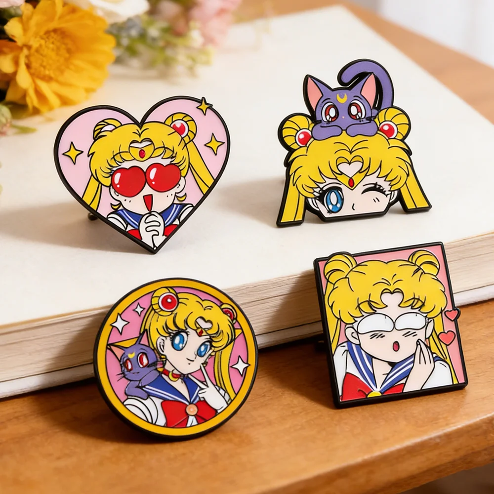 4 Buah Bros Enamel Bentuk Hati - Embroidery Reddit ulasan dan harga