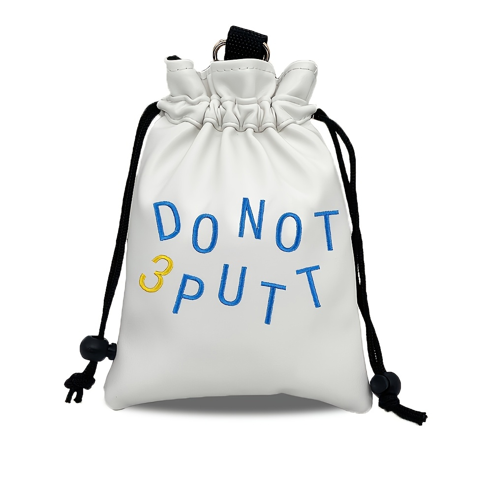 1 buah Tas Bola Golf, Bahan PU - Embroidery Bag ulasan dan harga