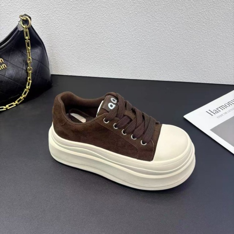 Sepatu Sneakers Platform Motif - Embroidery Garments ulasan dan harga
