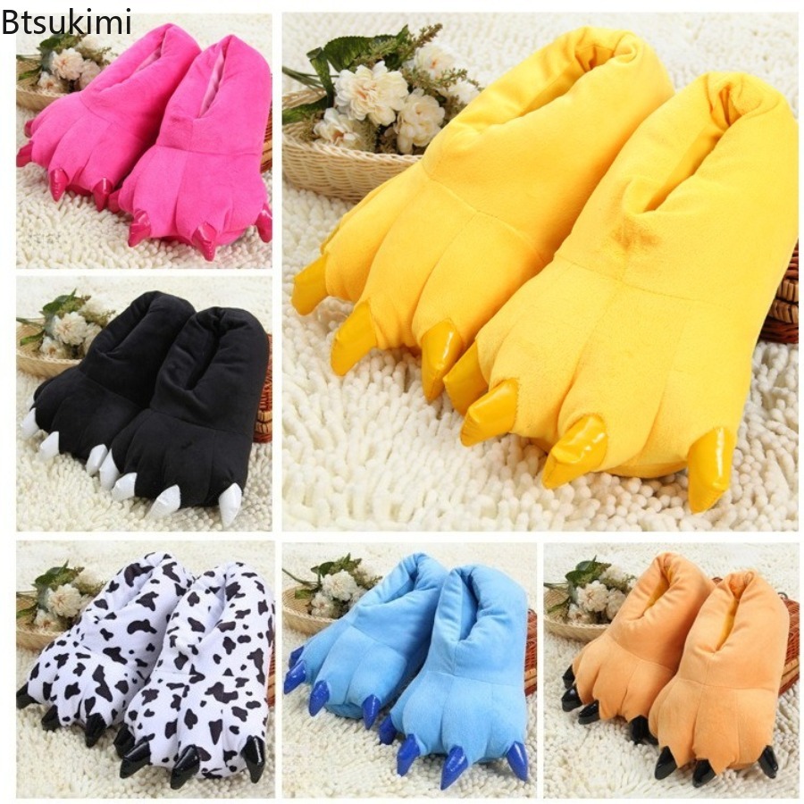 Sandal Rumah Bulu Lembut Hanga - Embroidery Garments ulasan dan harga