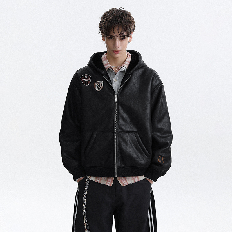 LUZHEN 2026 Jaket Parka Hangat - Embroidery Design Logo ulasan dan harga
